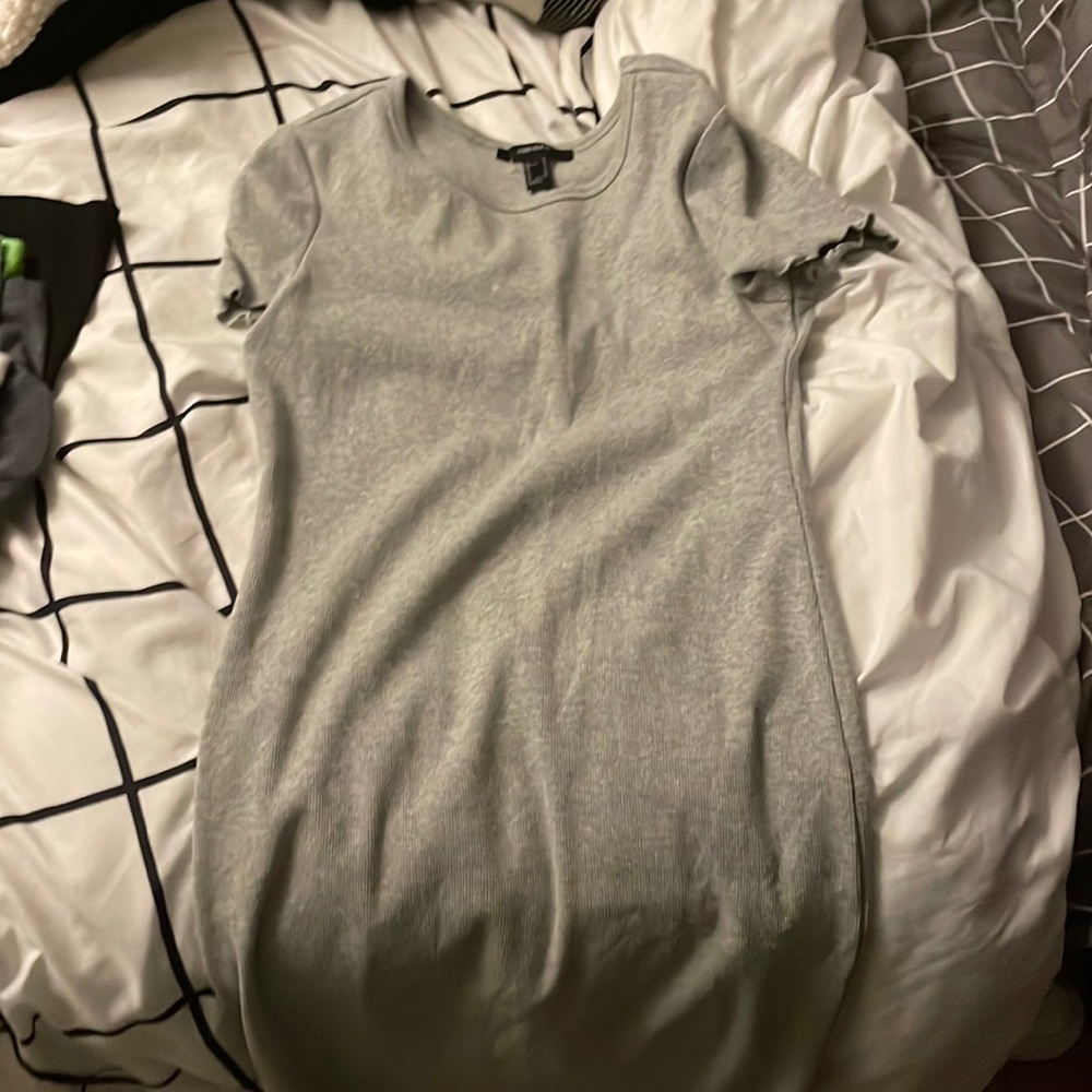 Gray dress